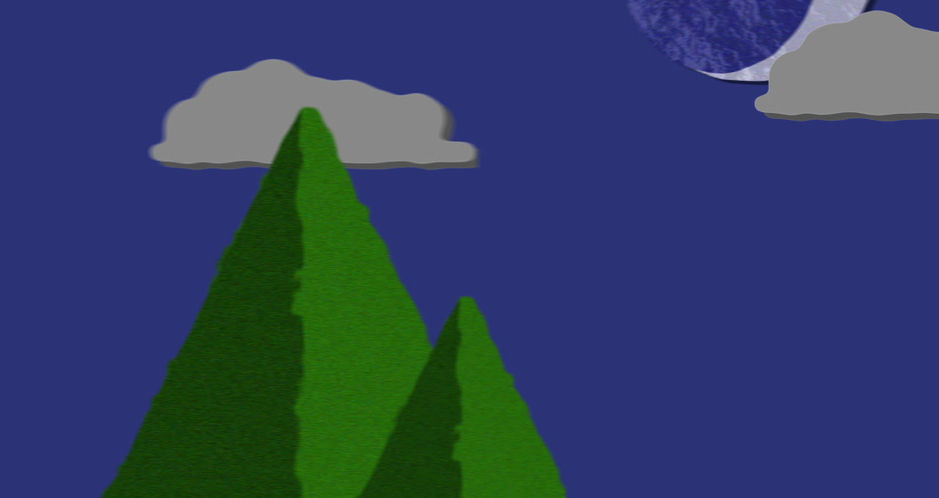 Day to night scene, quick transition.